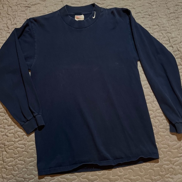 Vintage Authentic Nike Long Sleeve Tee - Picture 1 of 2
